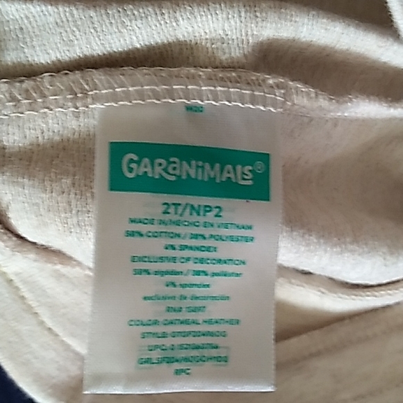 2T Garanimals Girl joggers - Picture 2 of 2